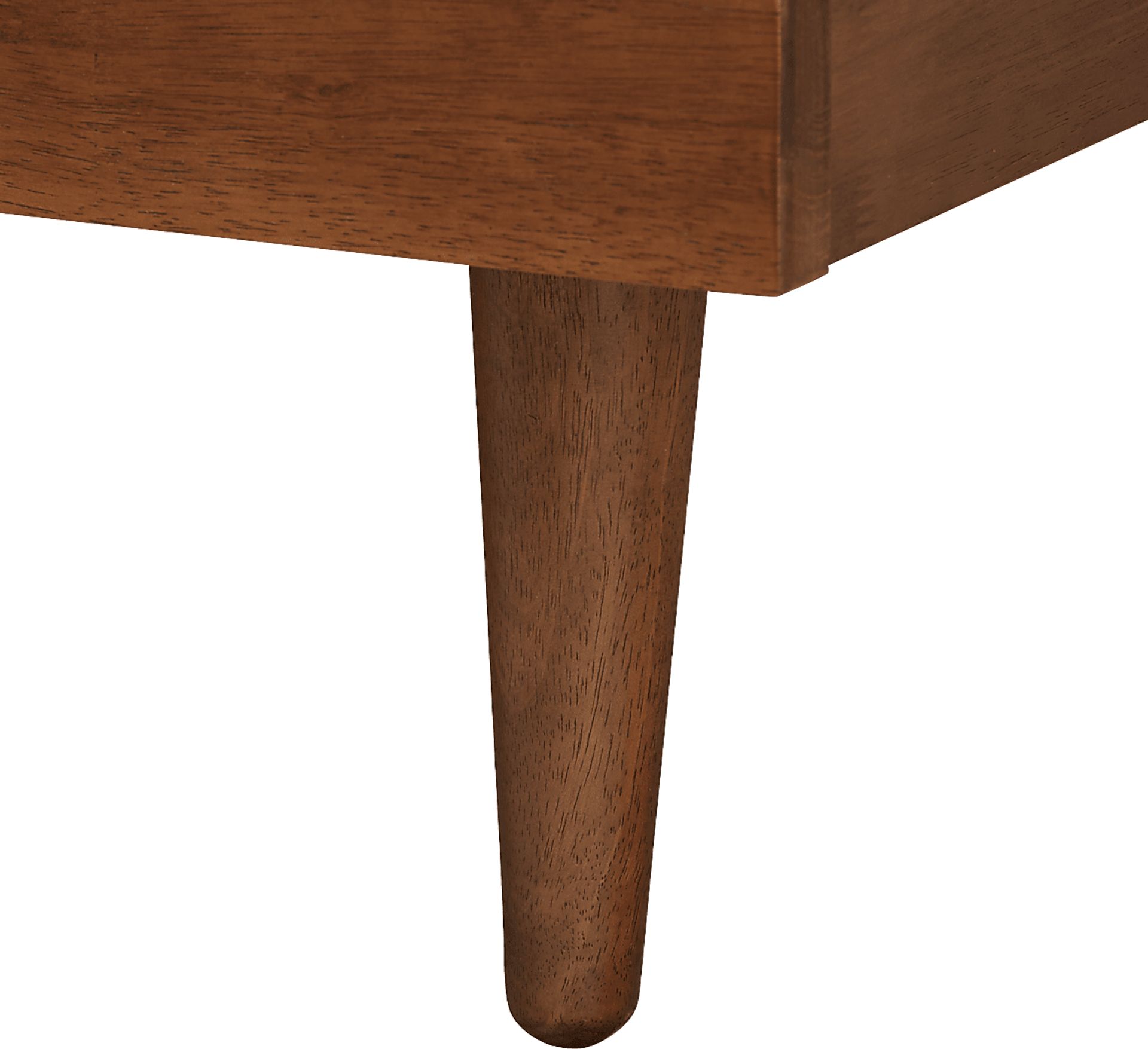 Mimbrera Walnut Queen Bed with Nightstands - Image 9