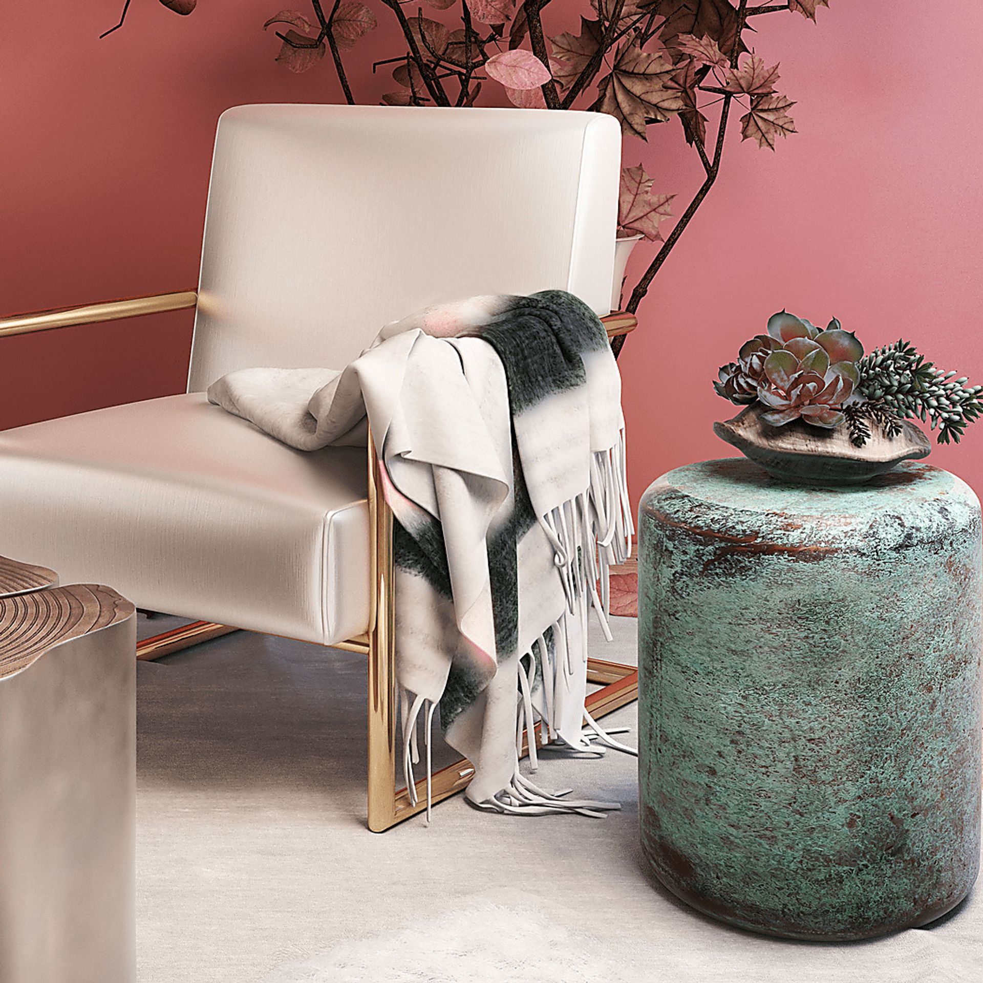 Minalyn Gray Throw - Image 4