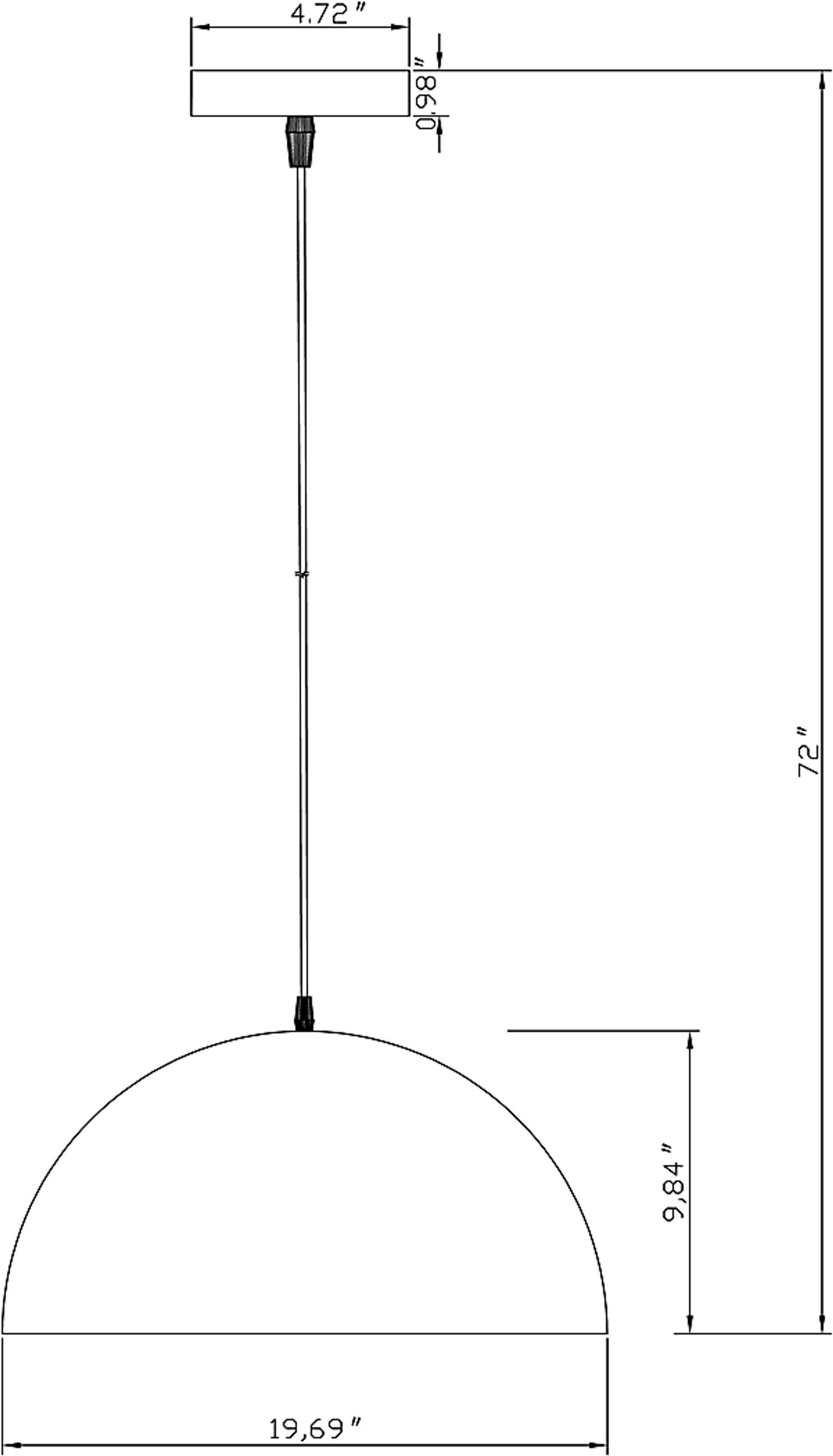 Minas Way White Pendant - Image 4