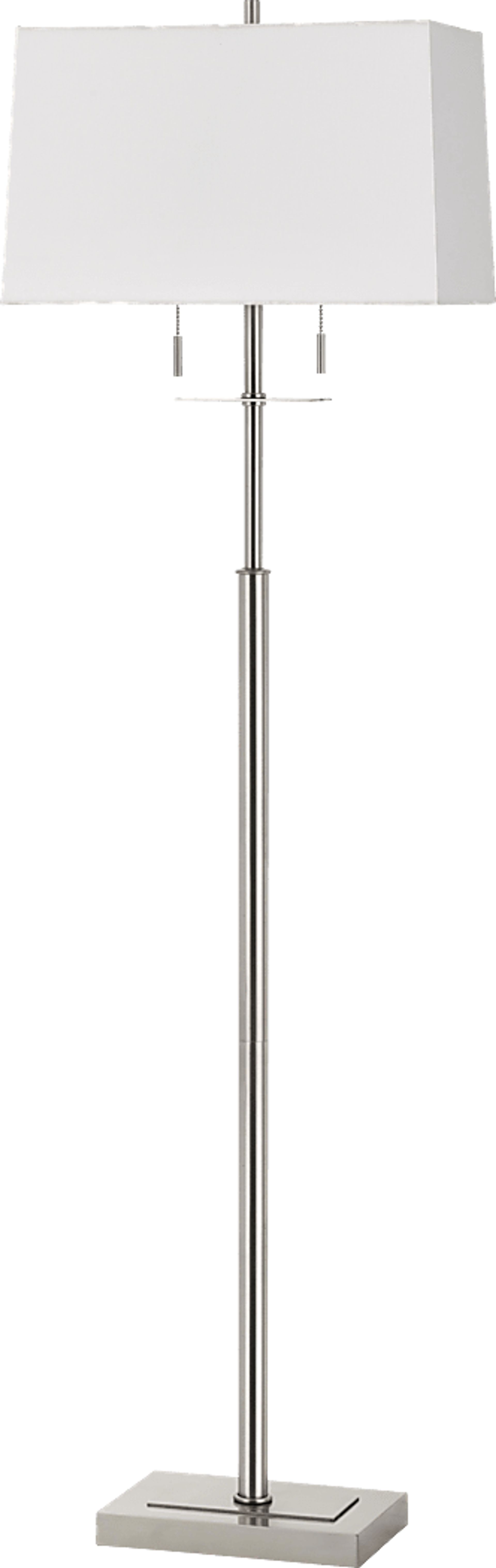 Minden Silver Floor Lamp - Image 1