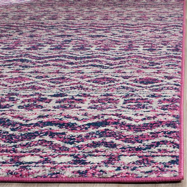 Mindon Town Fuchsia 2'3 x 8' Runner Rug - Thumbnail - Image 2