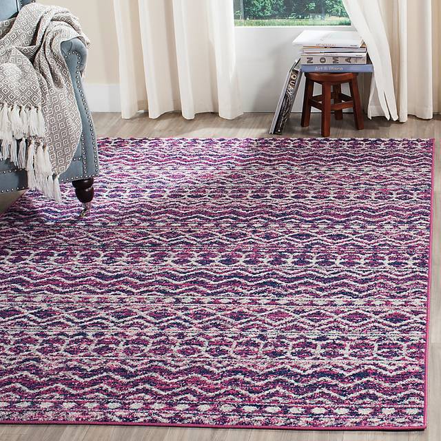 Mindon Town Fuchsia 6'7 x 9'2 Rug - Thumbnail - Image 2