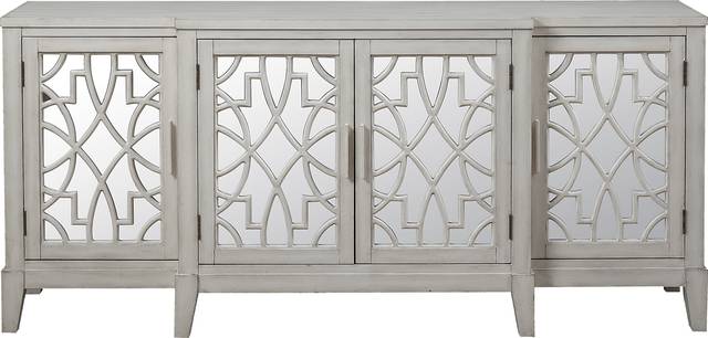 Minetta II Ivory 72 in. Console - Thumbnail - Image 1