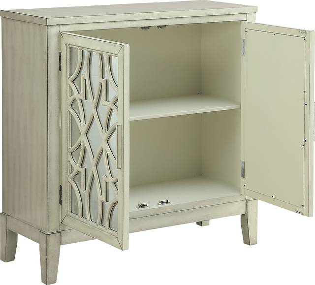 Minetta II Ivory Accent Cabinet - Thumbnail - Image 3