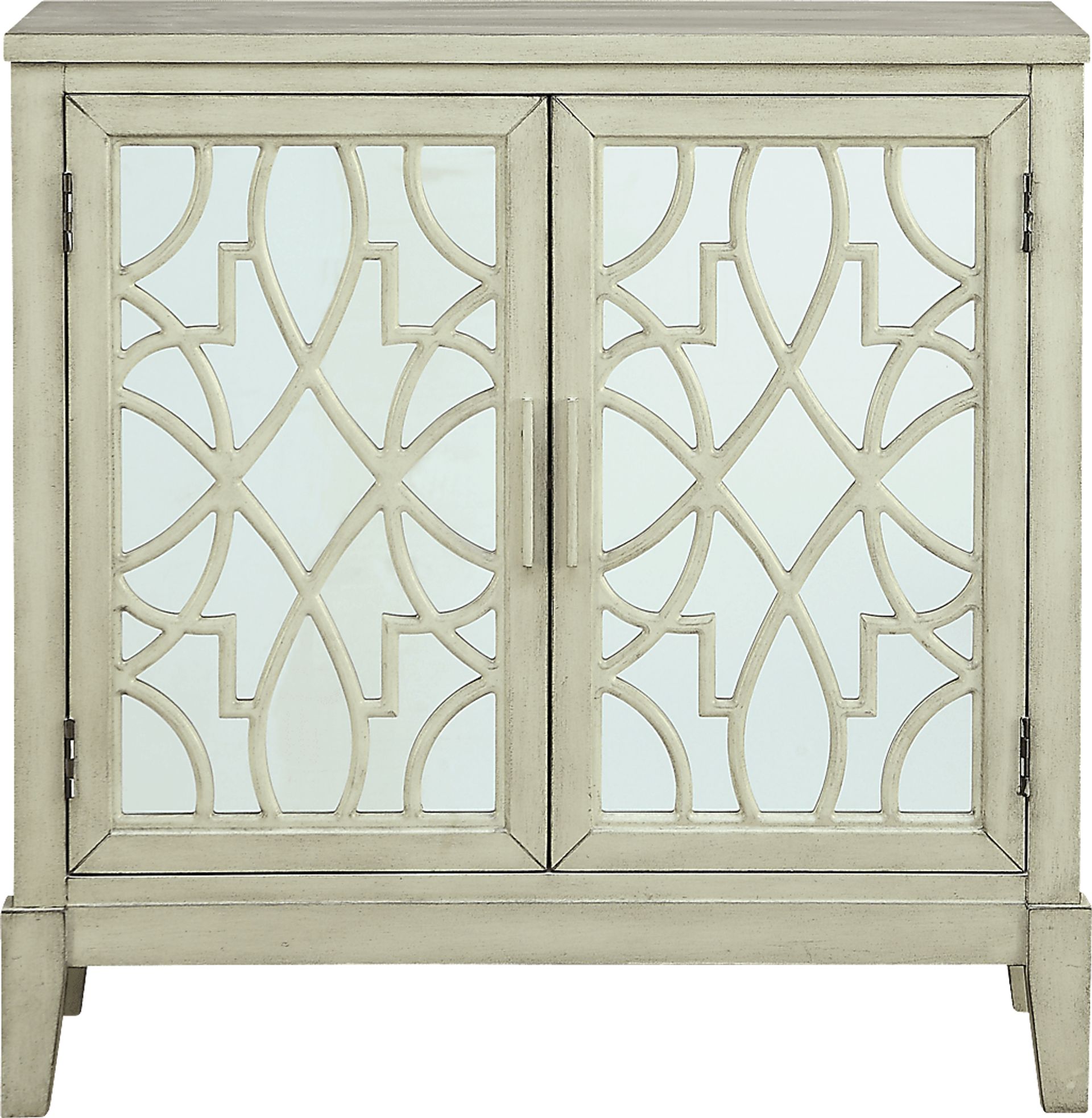 Minetta II Ivory Accent Cabinet - Image 1
