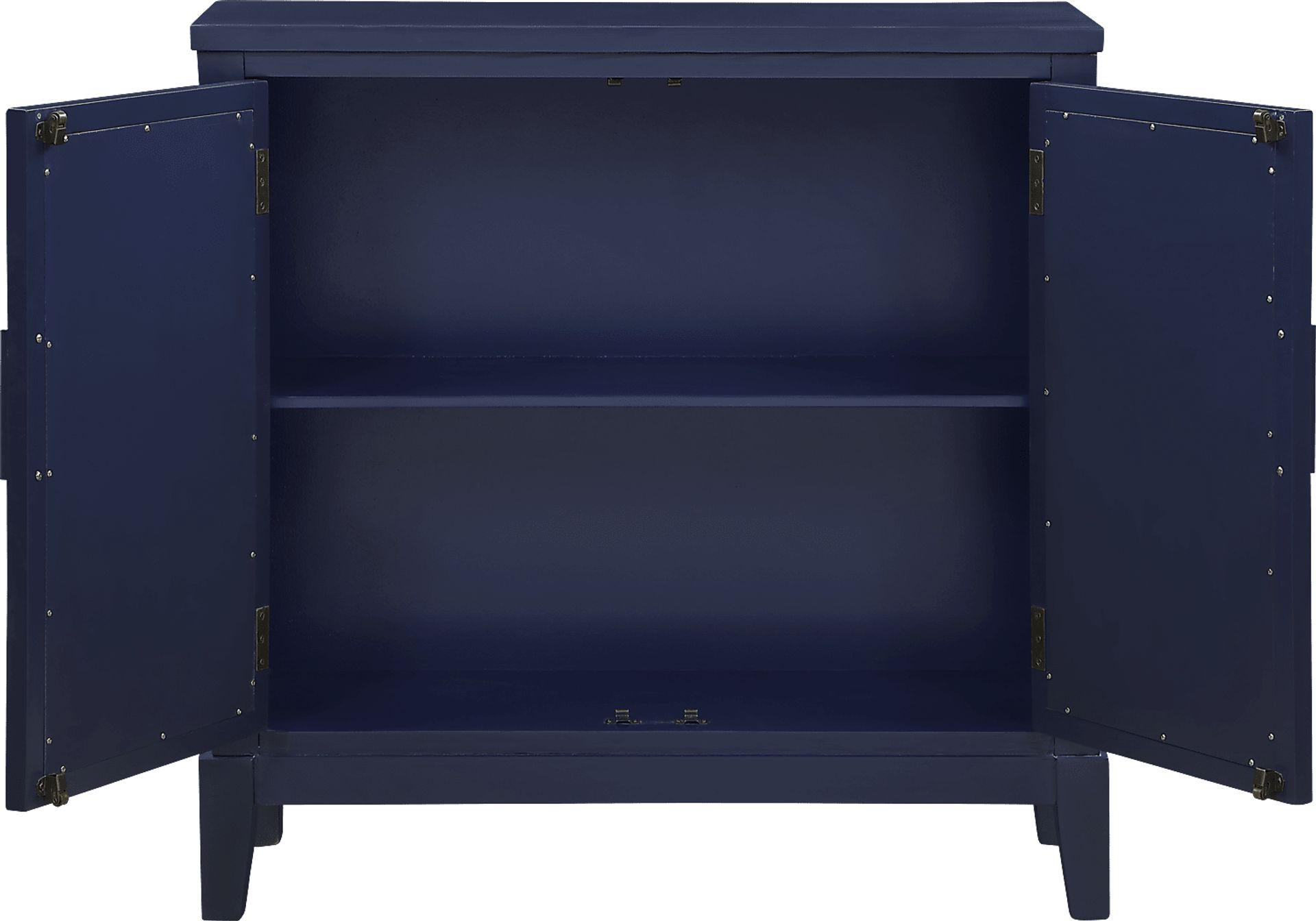 Minetta II Midnight Accent Cabinet - Image 3