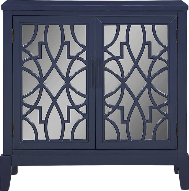 Minetta II Midnight Accent Cabinet - Thumbnail - Image 1