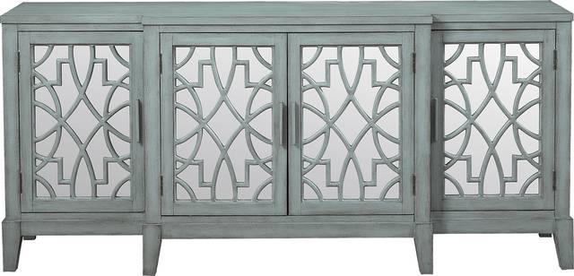 Minetta II Teal 72 in. Console - Thumbnail - Image 1