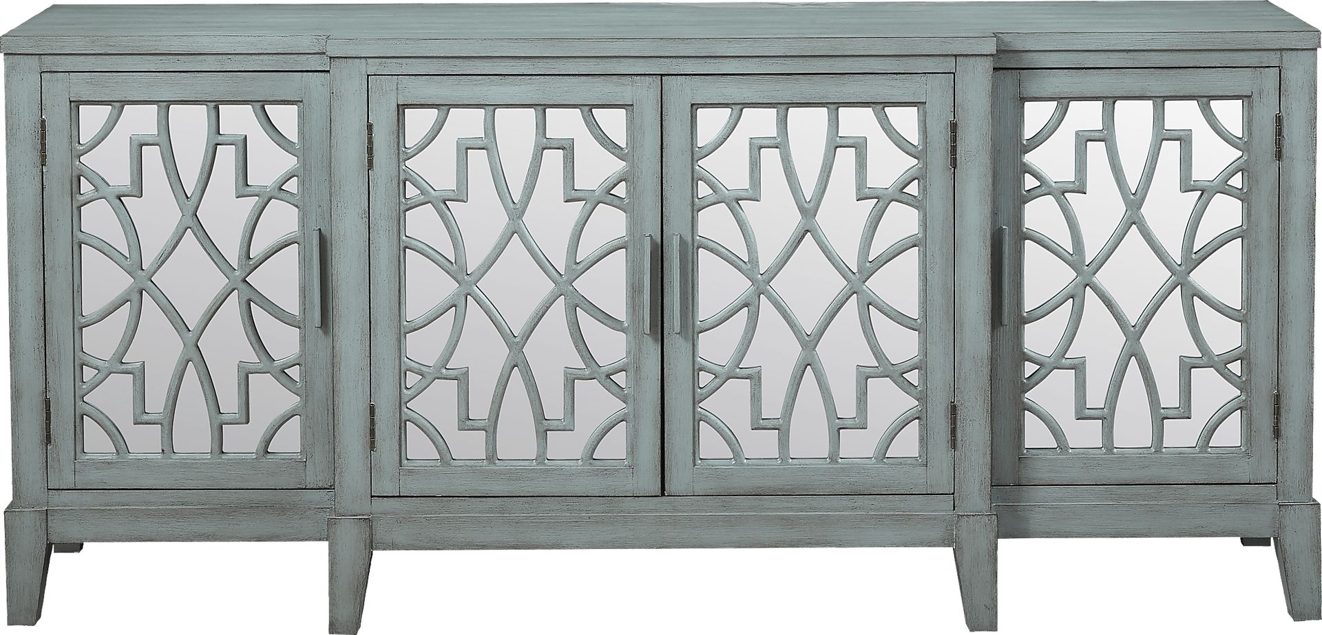 Minetta II Teal 72 in. Console - Image 1