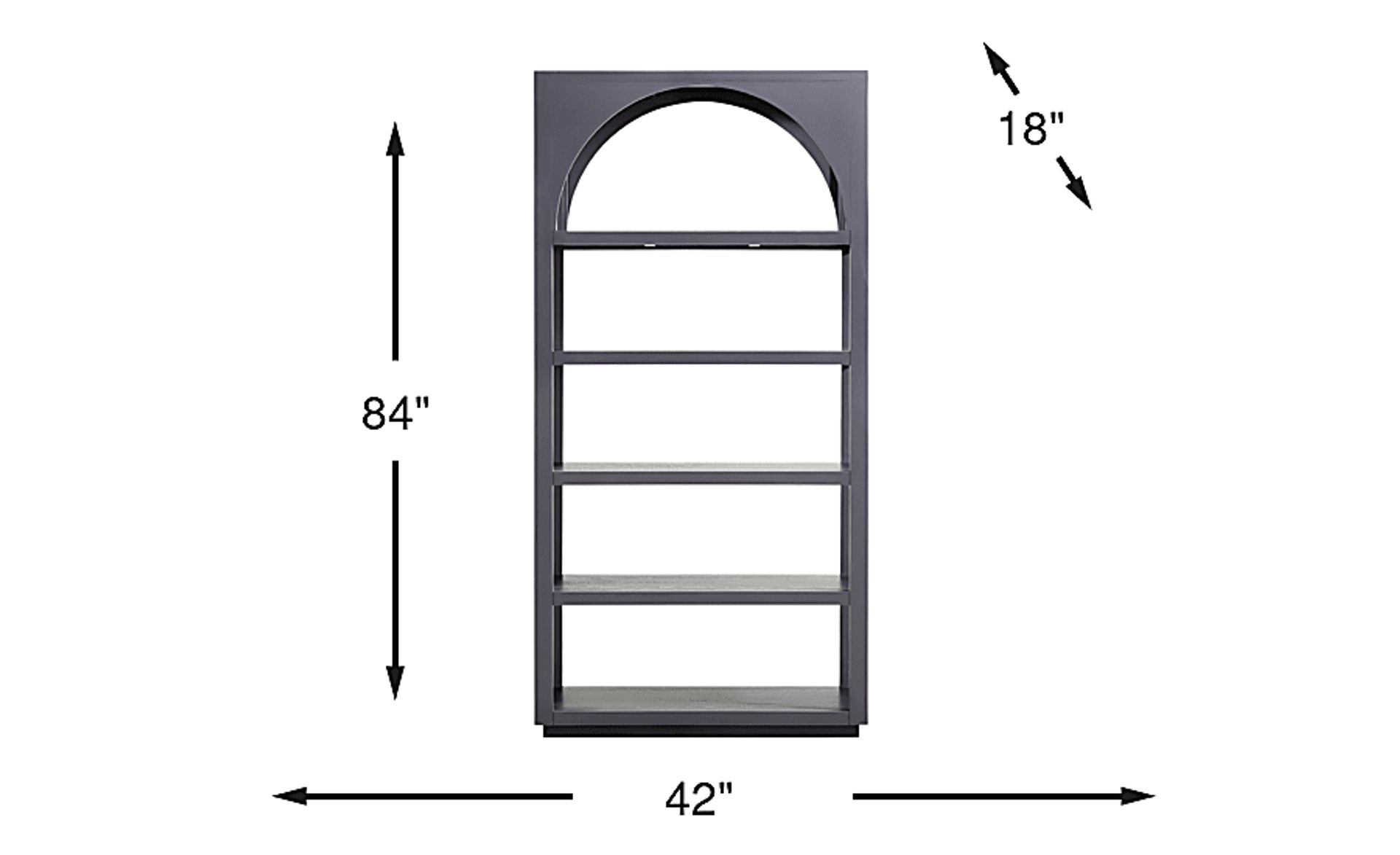 Dimension Image. Please refer to the Dimension Tab on this page for dimension details.