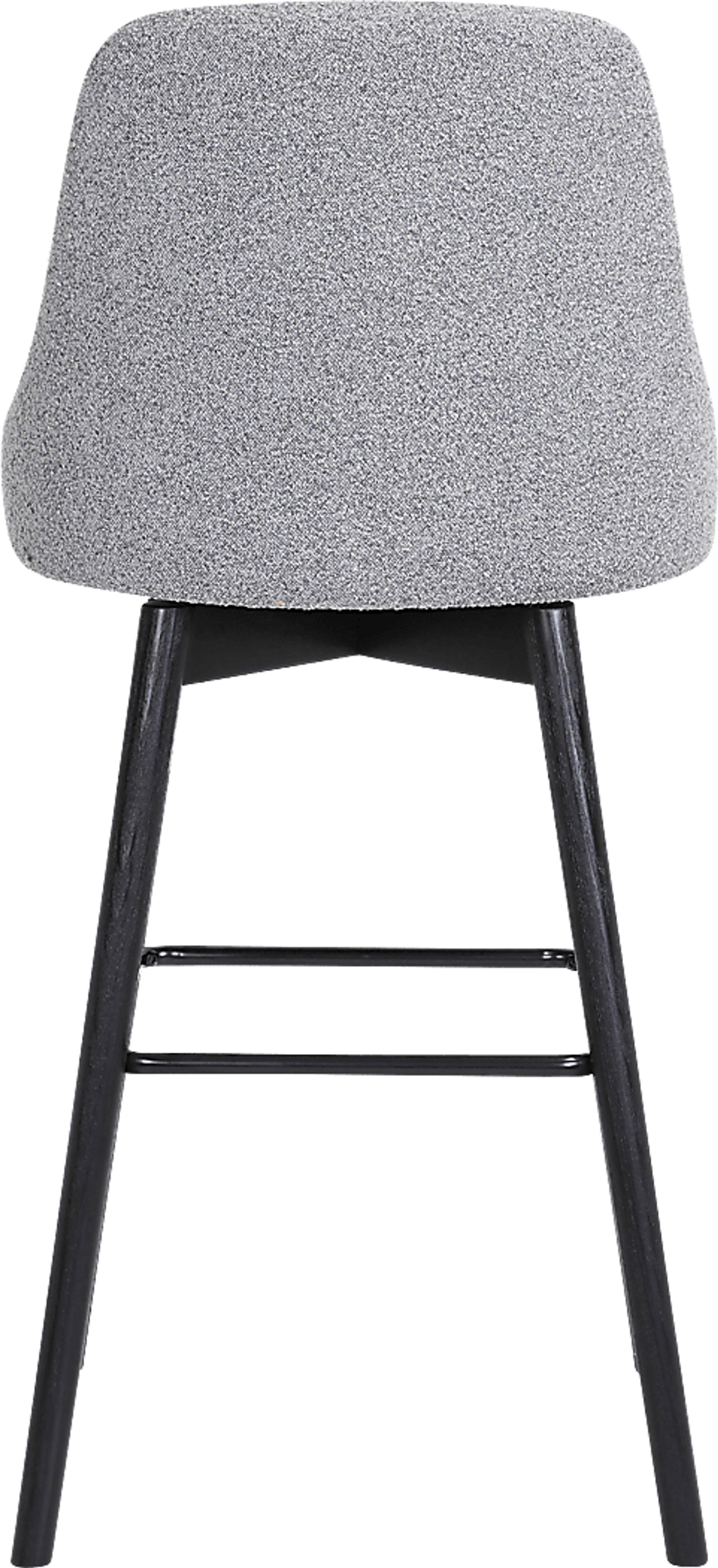Minilita Gray Swivel Barstool - Image 6