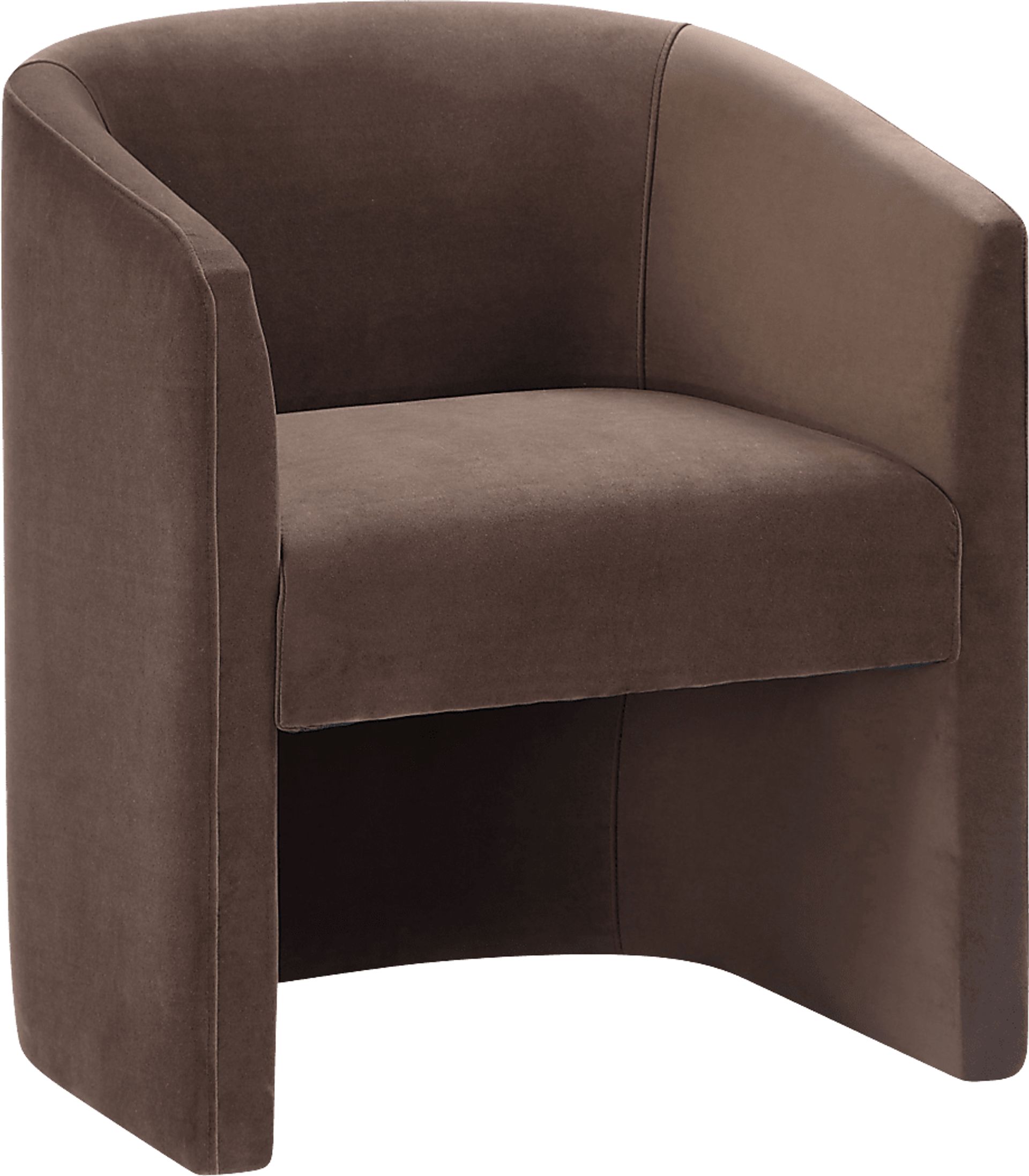 Mininia Brown Accent Chair - Image 1