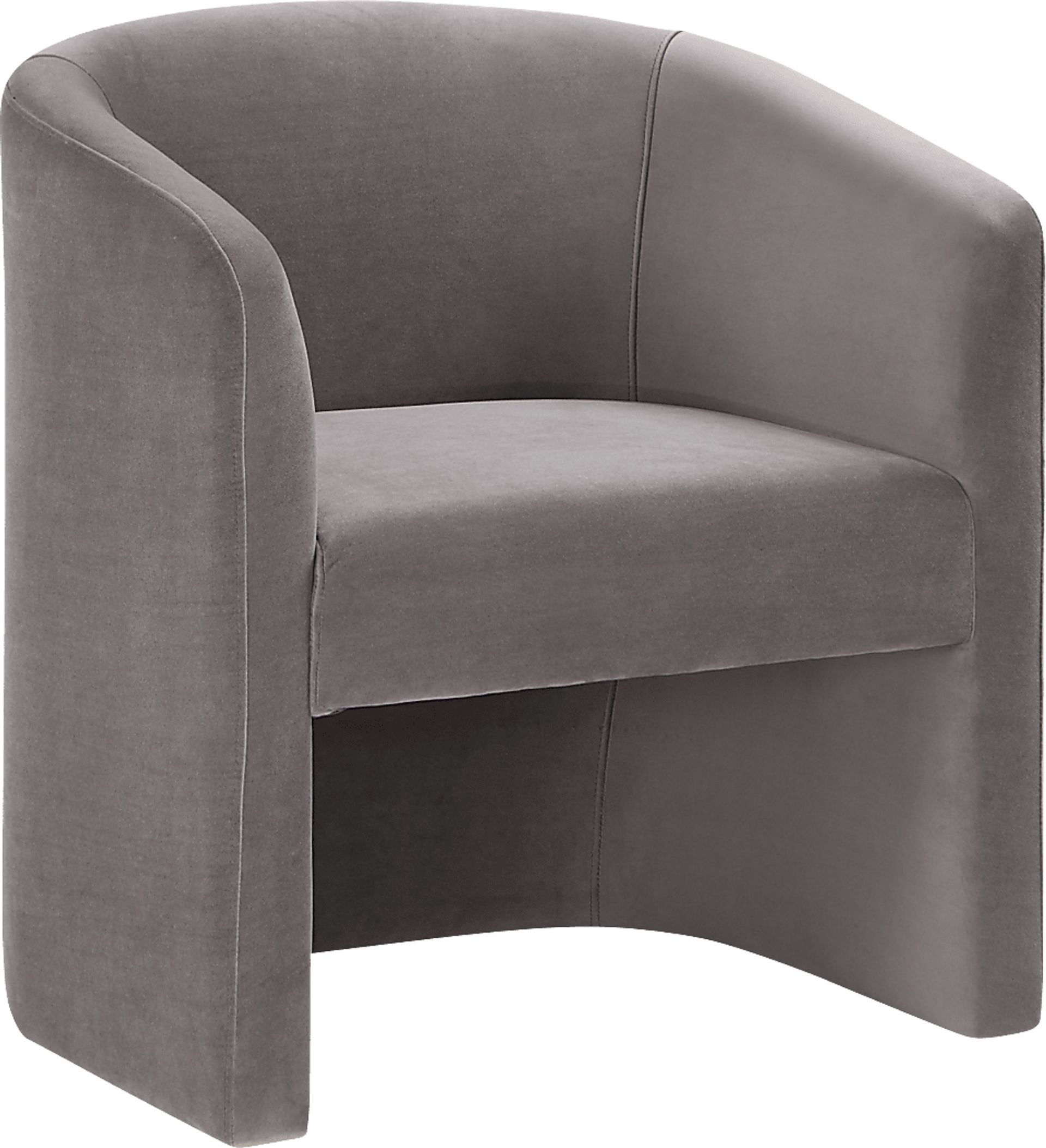 Mininia Gray Accent Chair - Image 1