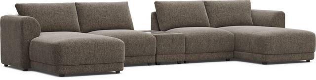 Mink 5 Pc ModularFour with Media Console - Thumbnail - Image 1