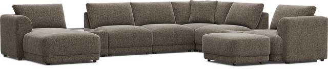 Mink 9 Pc ModularFour with Media Consoles - Thumbnail - Image 1