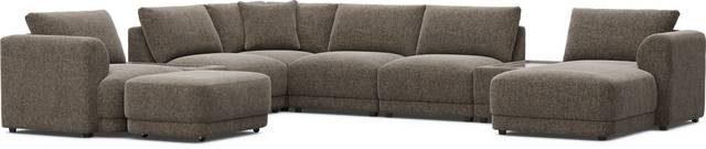 Mink 9 Pc ModularFour with Media Consoles - Thumbnail - Image 1