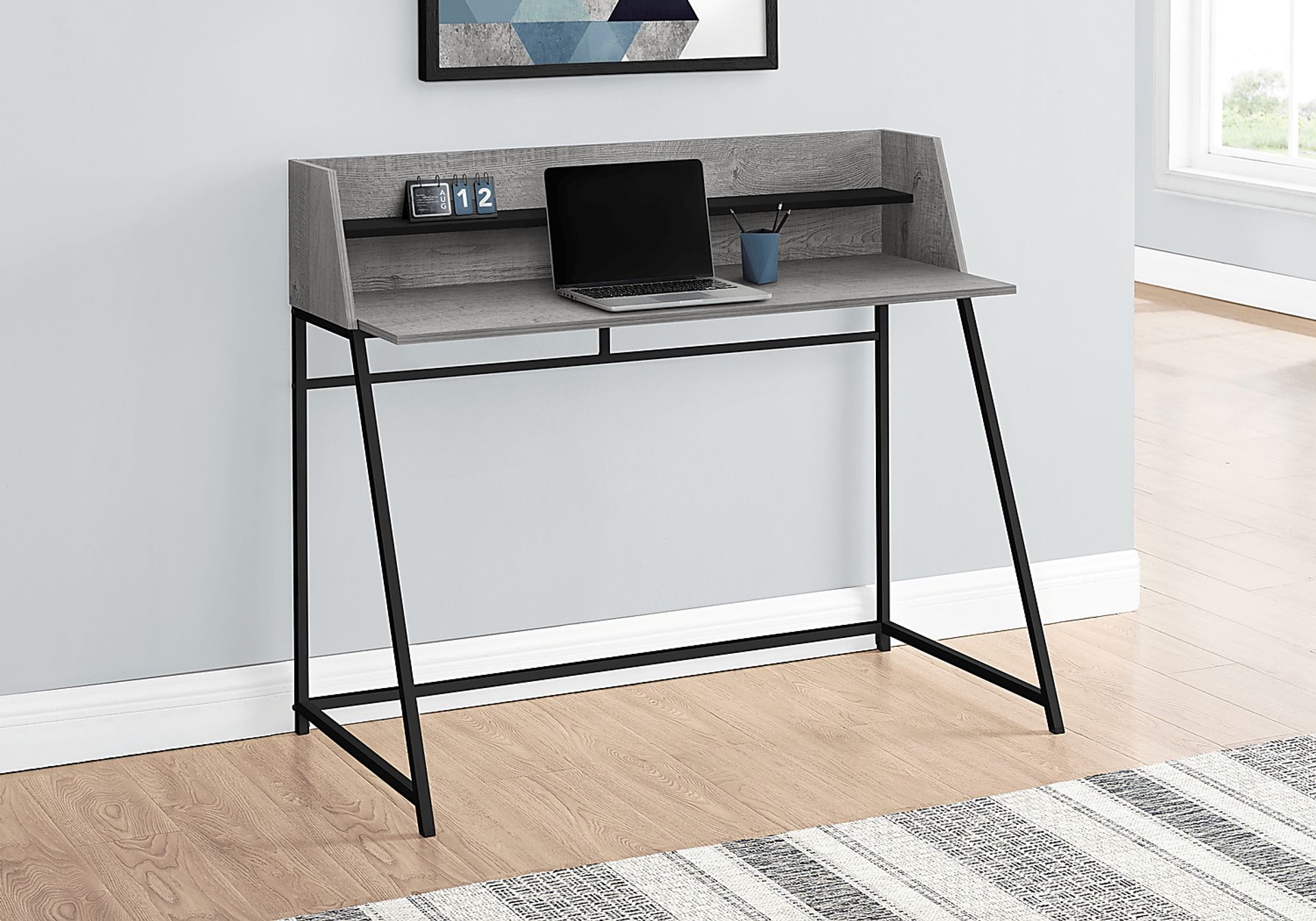 Minkler Gray Desk - Image 2