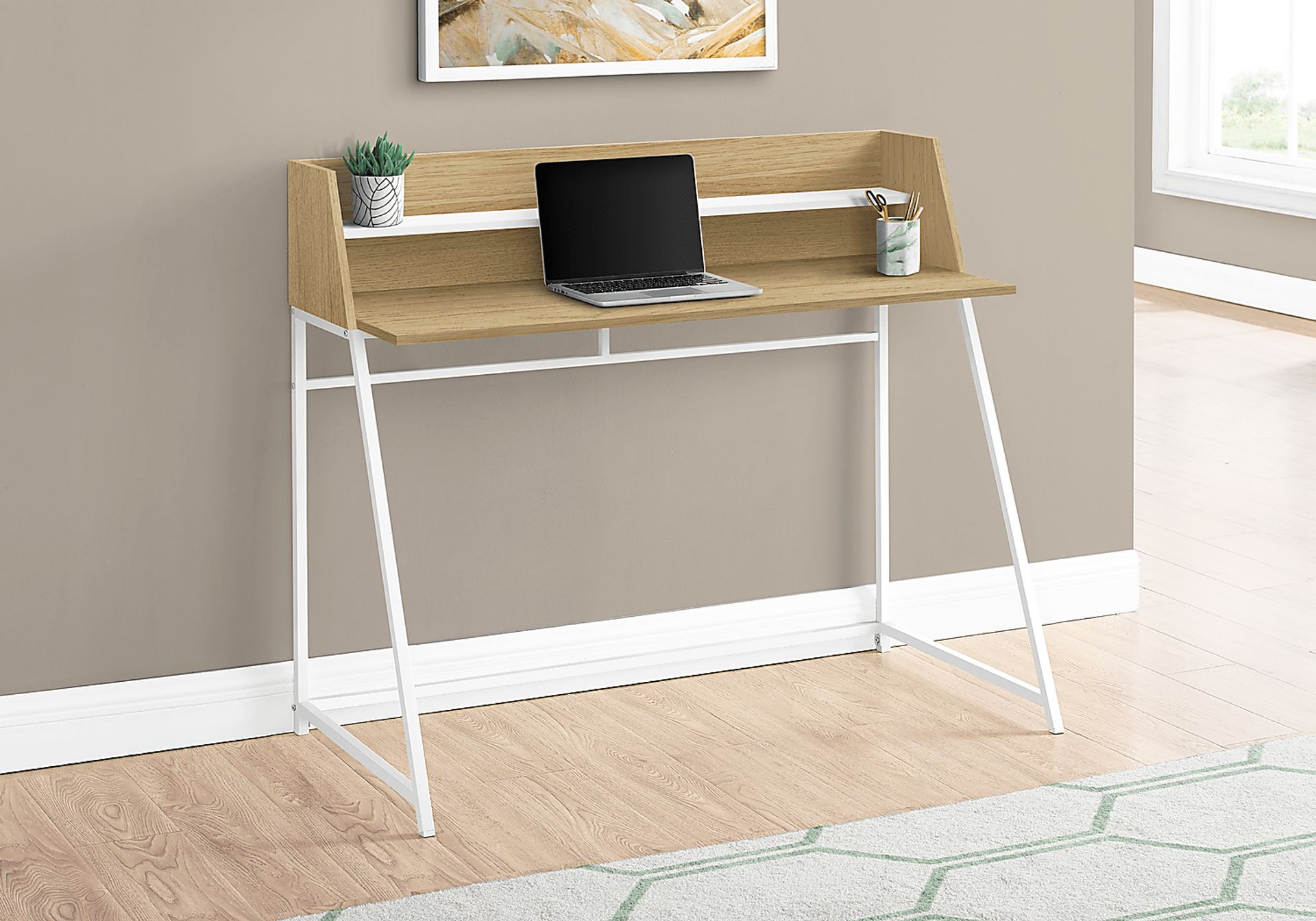Minkler Natural Desk - Image 2