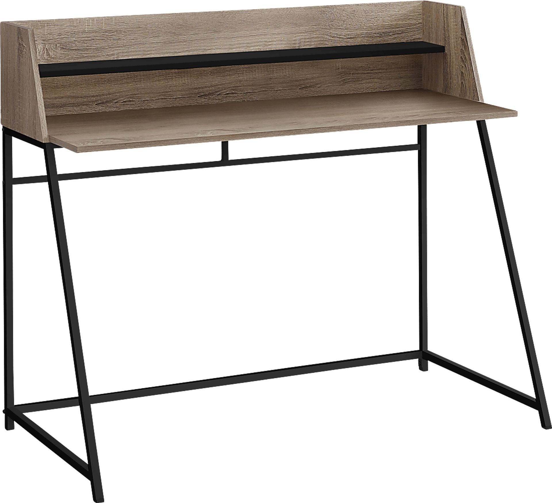 Minkler Taupe Desk - Image 1