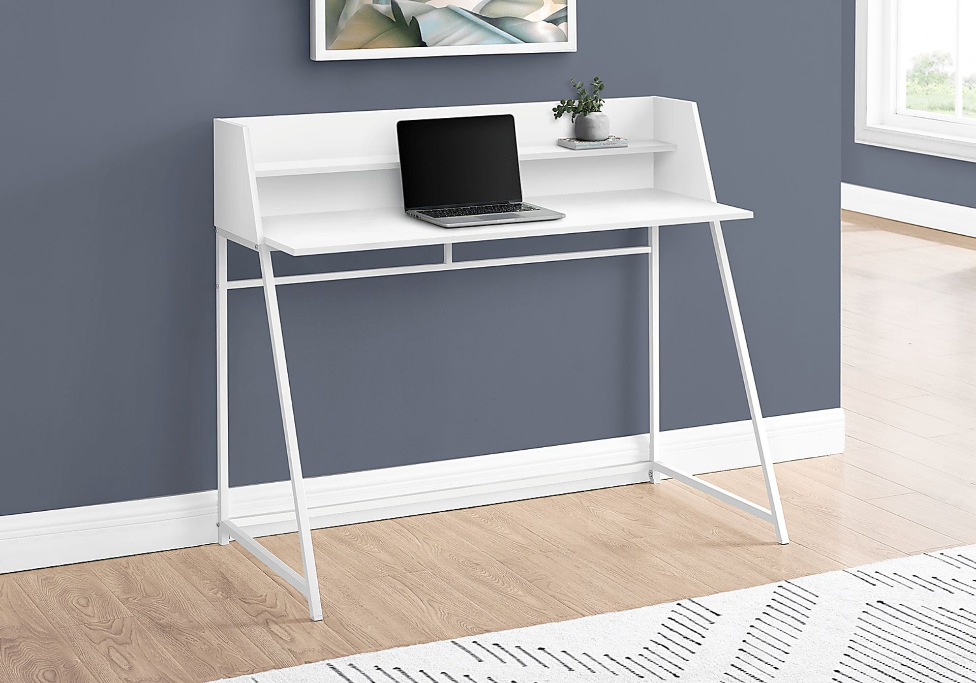 Minkler White Desk - Image 2