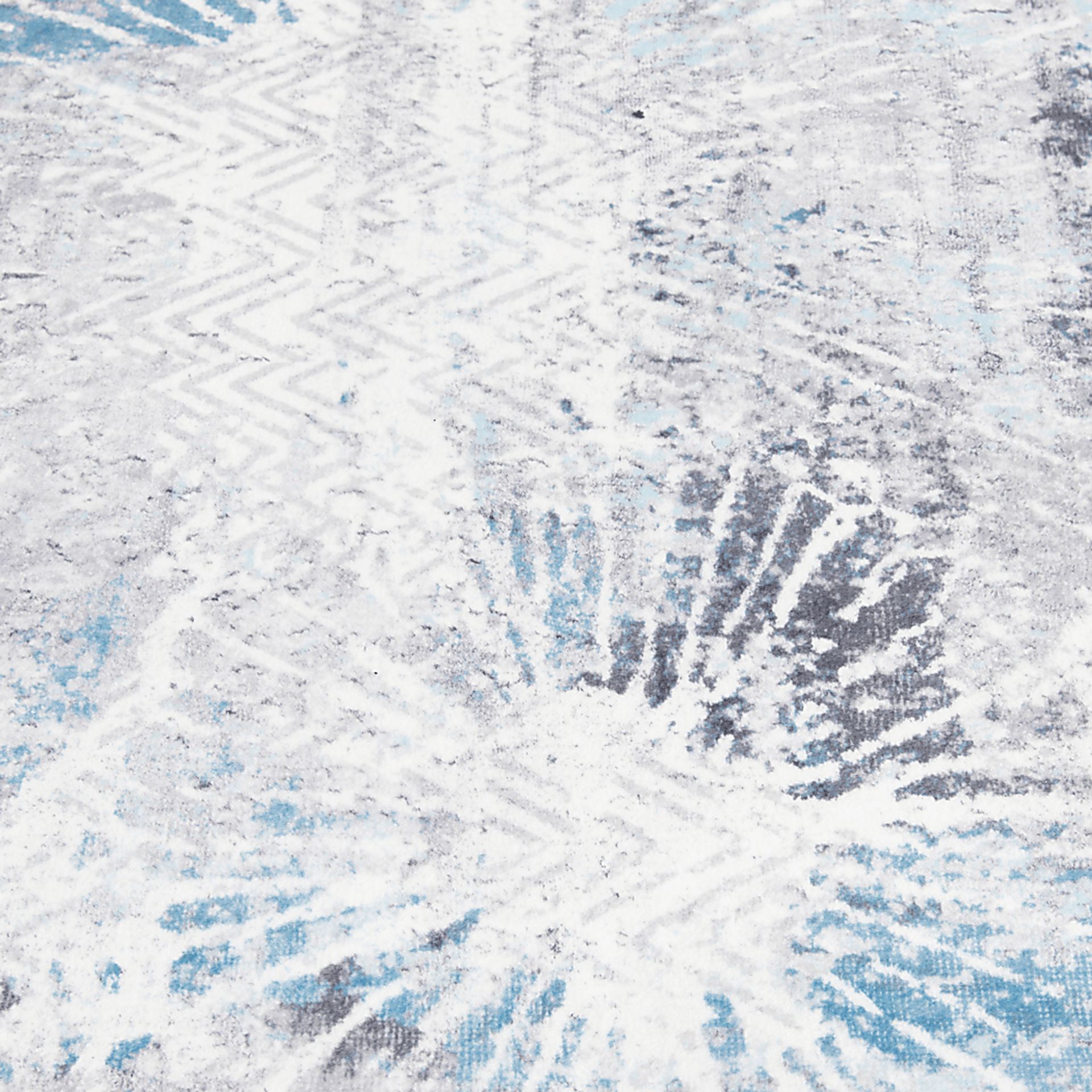 Minky Batik Aqua 7'6 X 9'6 Rug - Image 6