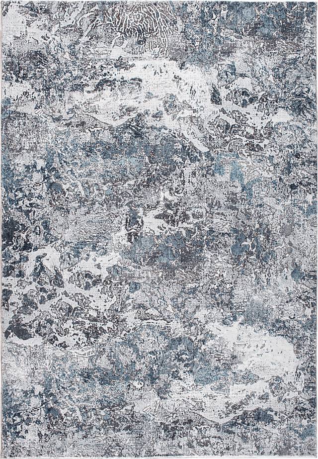 Minky Bowie Blue 7'6 x 10' Rug - Thumbnail - Image 1