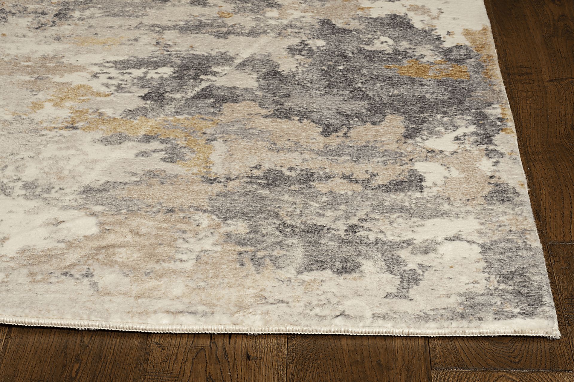 Minky Daybreak Gray 5'x7' Rug - Image 2
