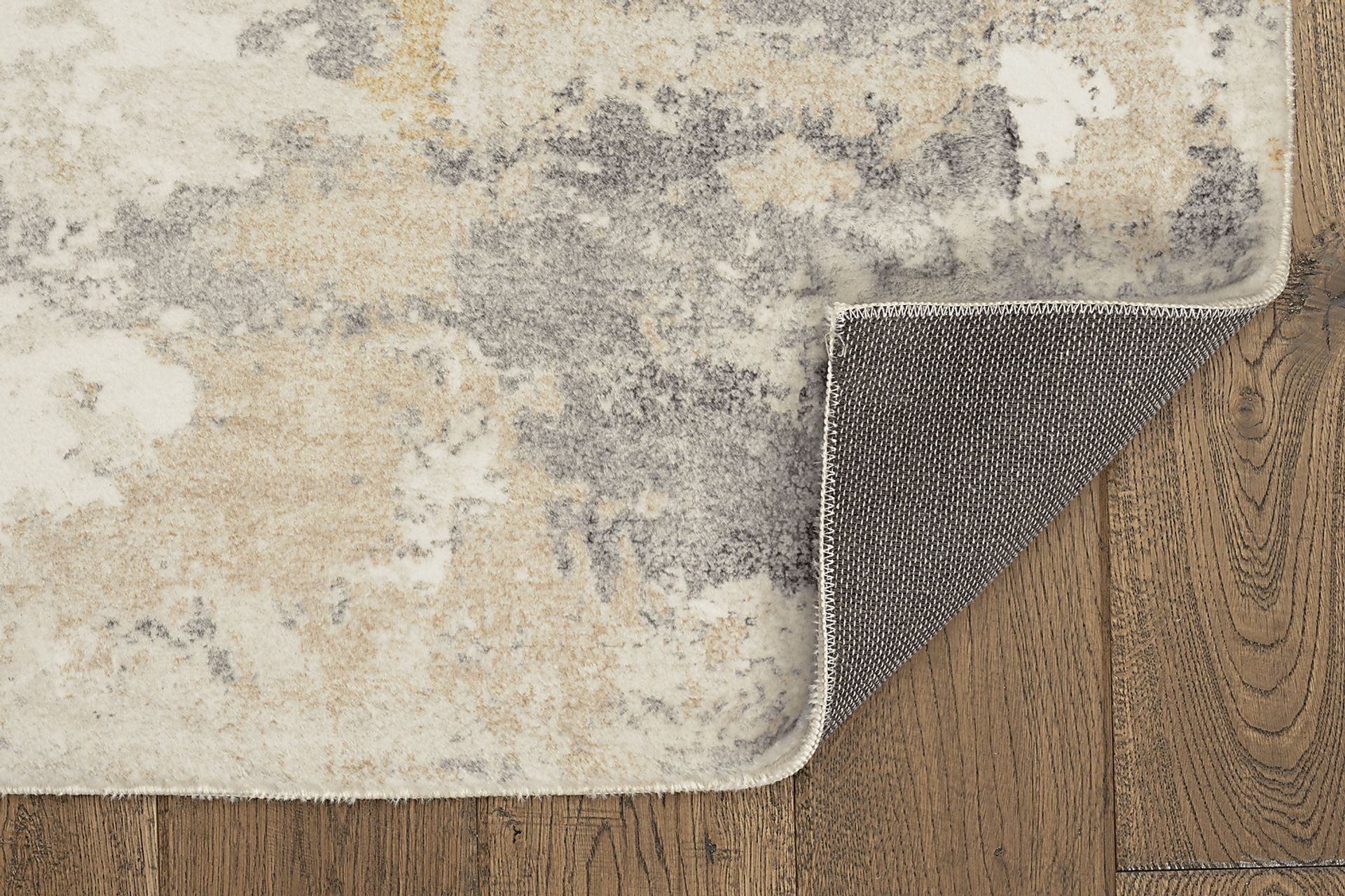 Minky Daybreak Gray 5'x7' Rug - Image 3