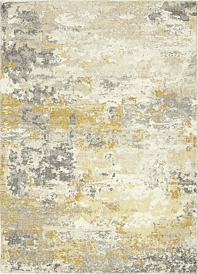 Minky Daybreak Gray 7'6"x10' Rug - Thumbnail - Image 1