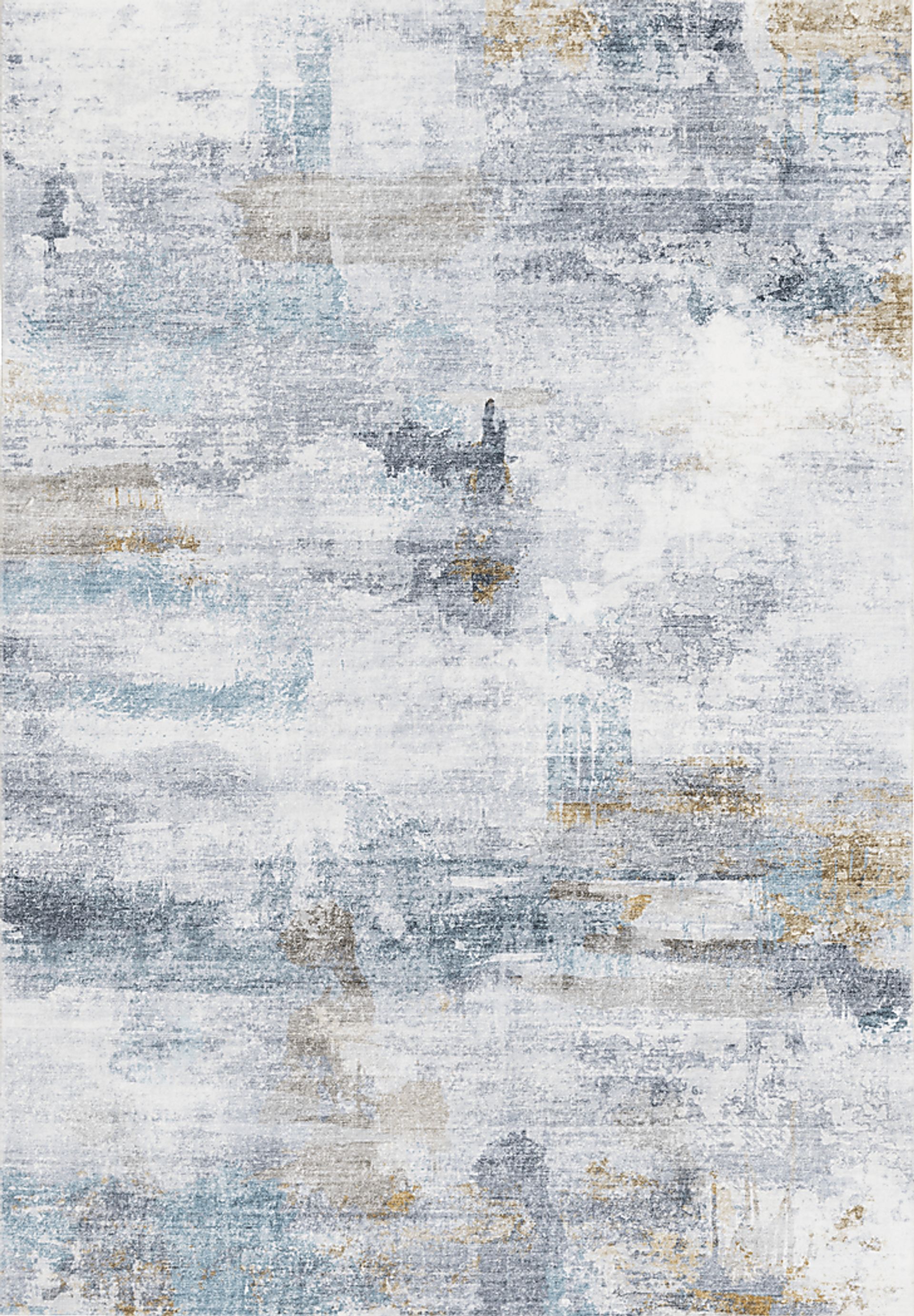 Minky Mary Gray 7'6 x 9'6 Rug - Image 1
