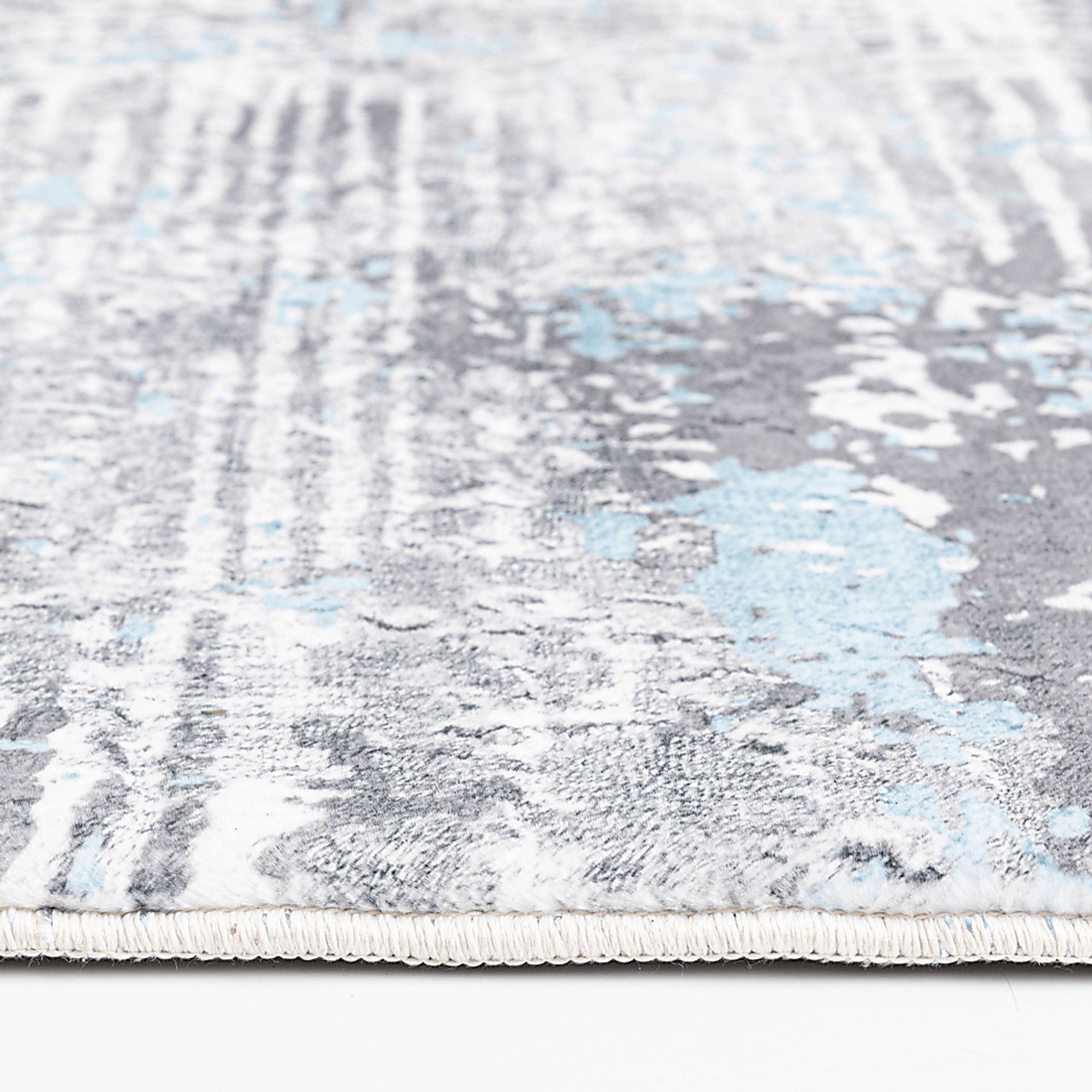 Minky Metropolitan Plus Blue 7'6 x 9'6 Rug - Image 5