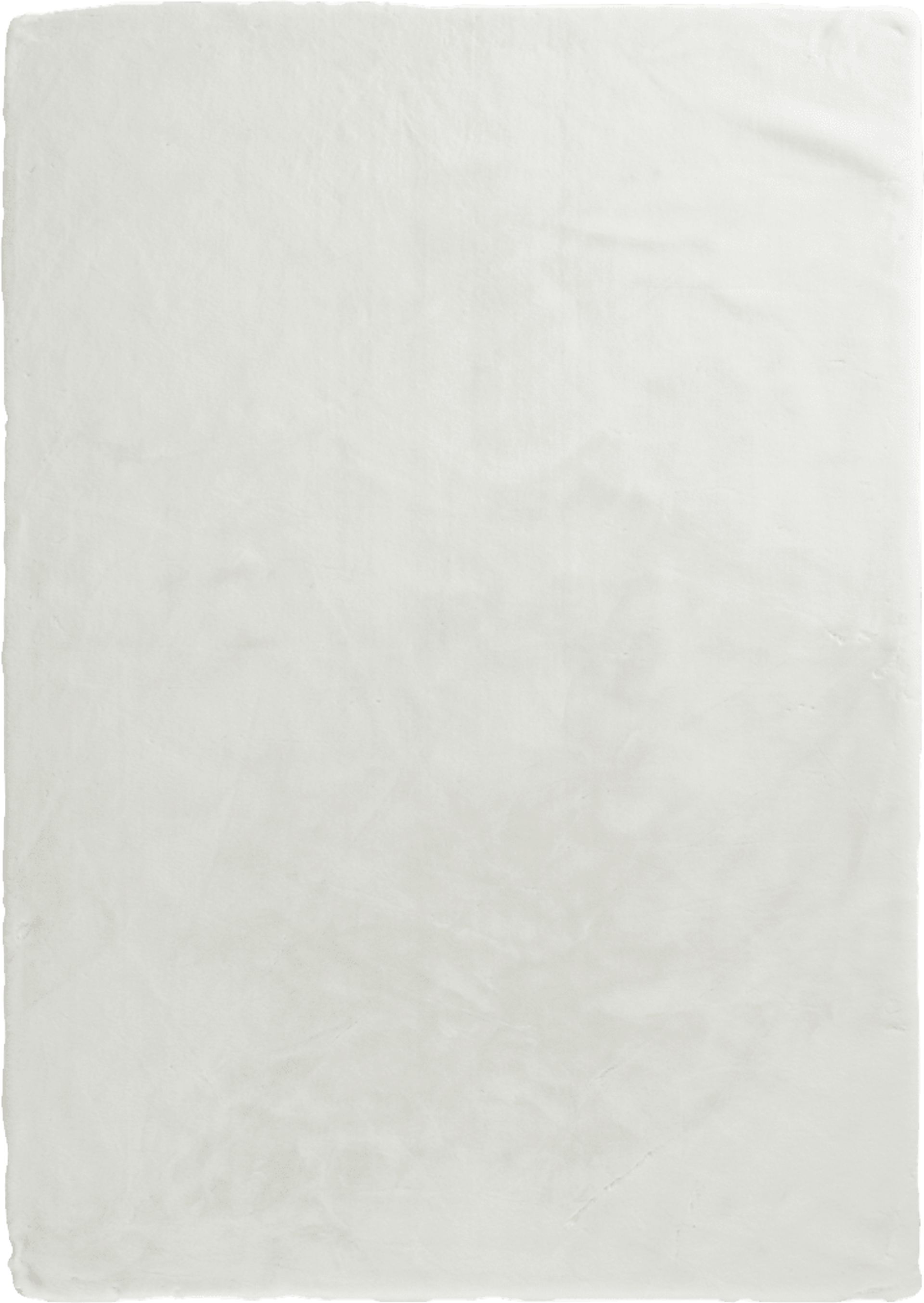 Minky-Moe Ivory 5' x 7' Rug - Image 1