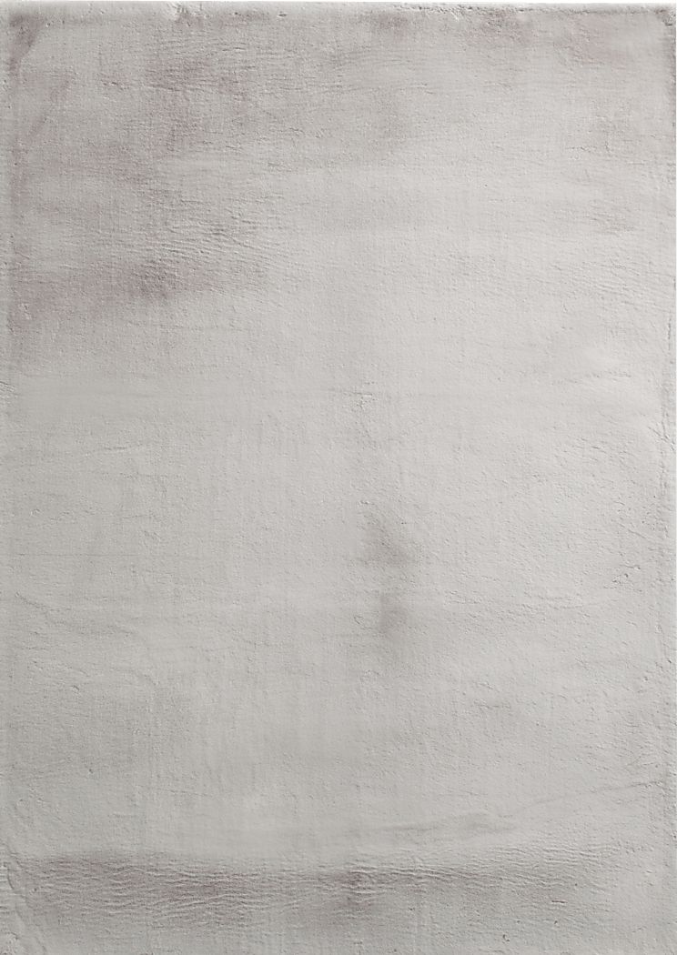 Minky-Moe Plus Gray 7'6 x 9'6 Rug