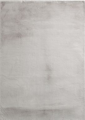 Minky-Moe Plus Gray 7'6 x 9'6 Rug