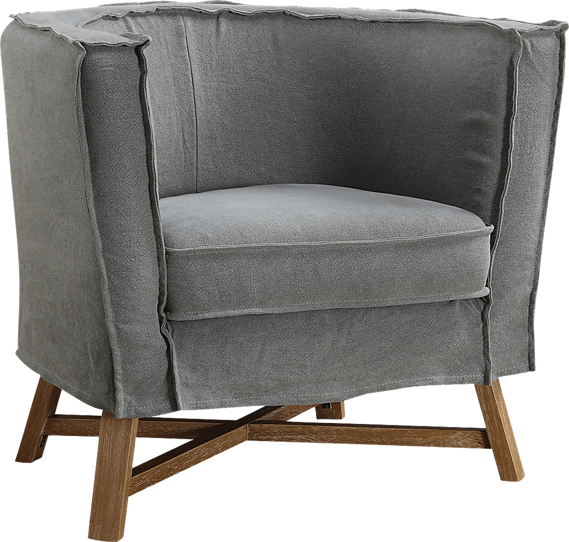 Minley Gray Accent Chair - Image 1