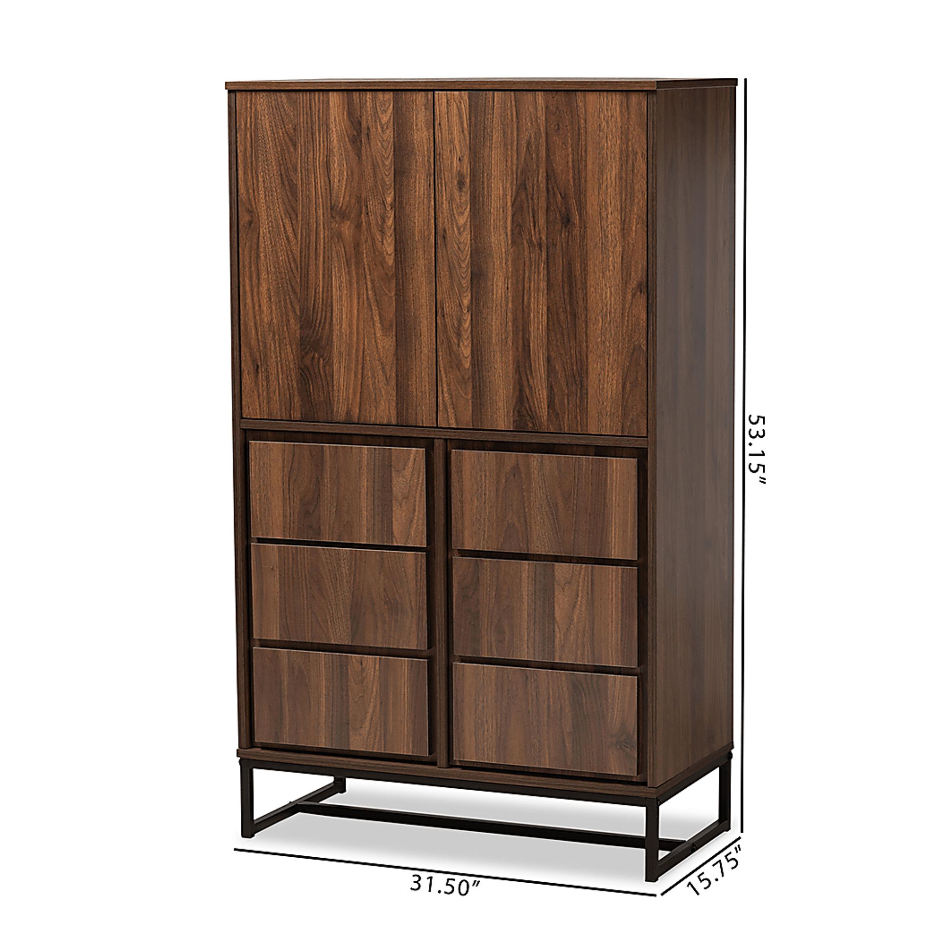 Minlow Brown Accent Cabinet - Image 9