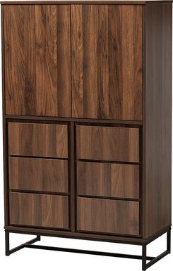 Minlow Brown Accent Cabinet