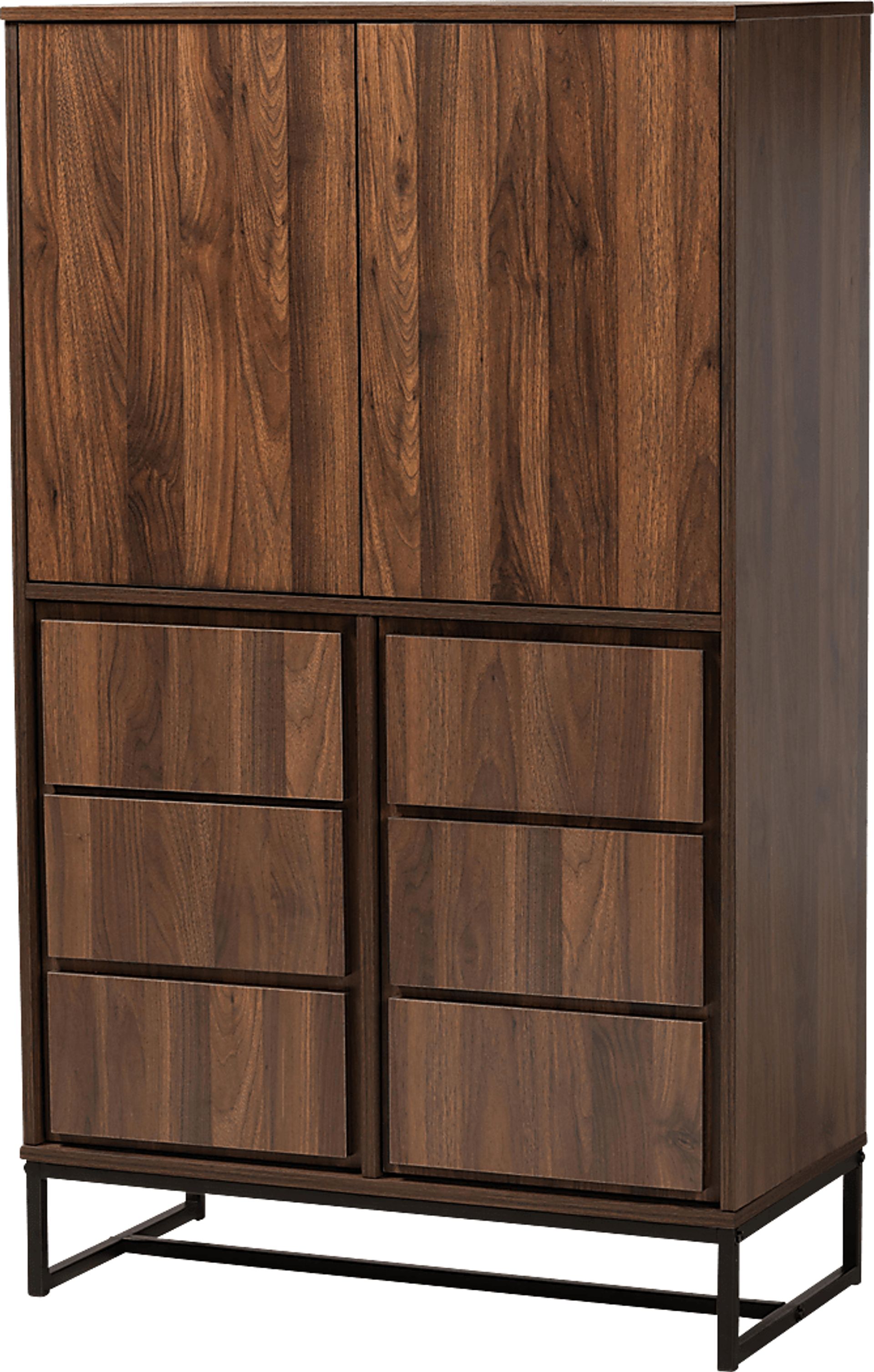 Minlow Brown Accent Cabinet - Image 1