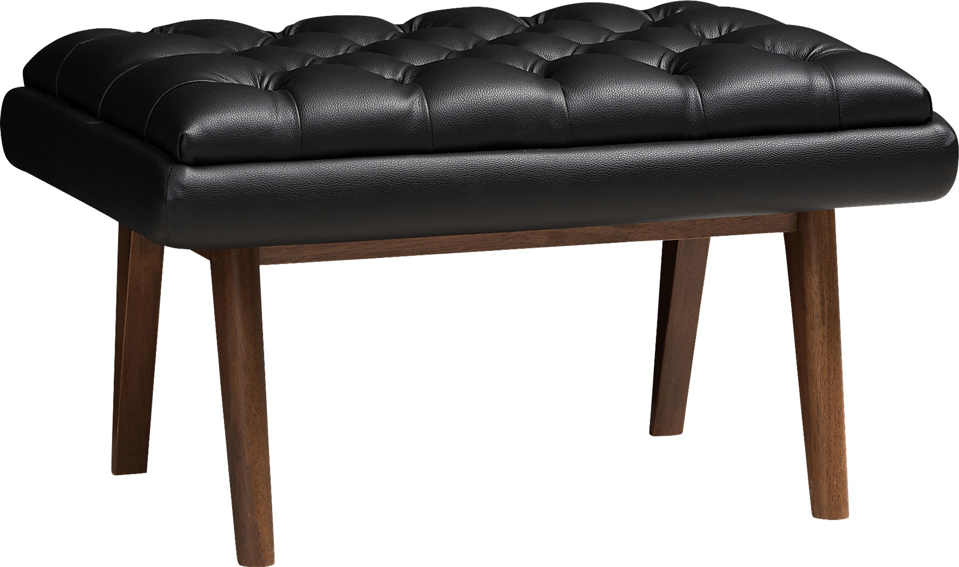 Minneha Black Ottoman - Image 1