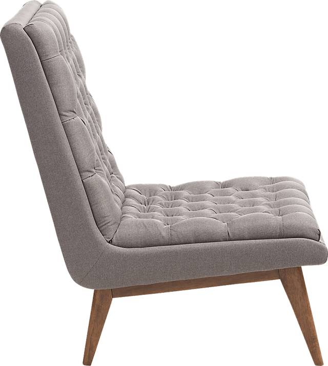 Minneha Gray Accent Chair - Thumbnail - Image 2