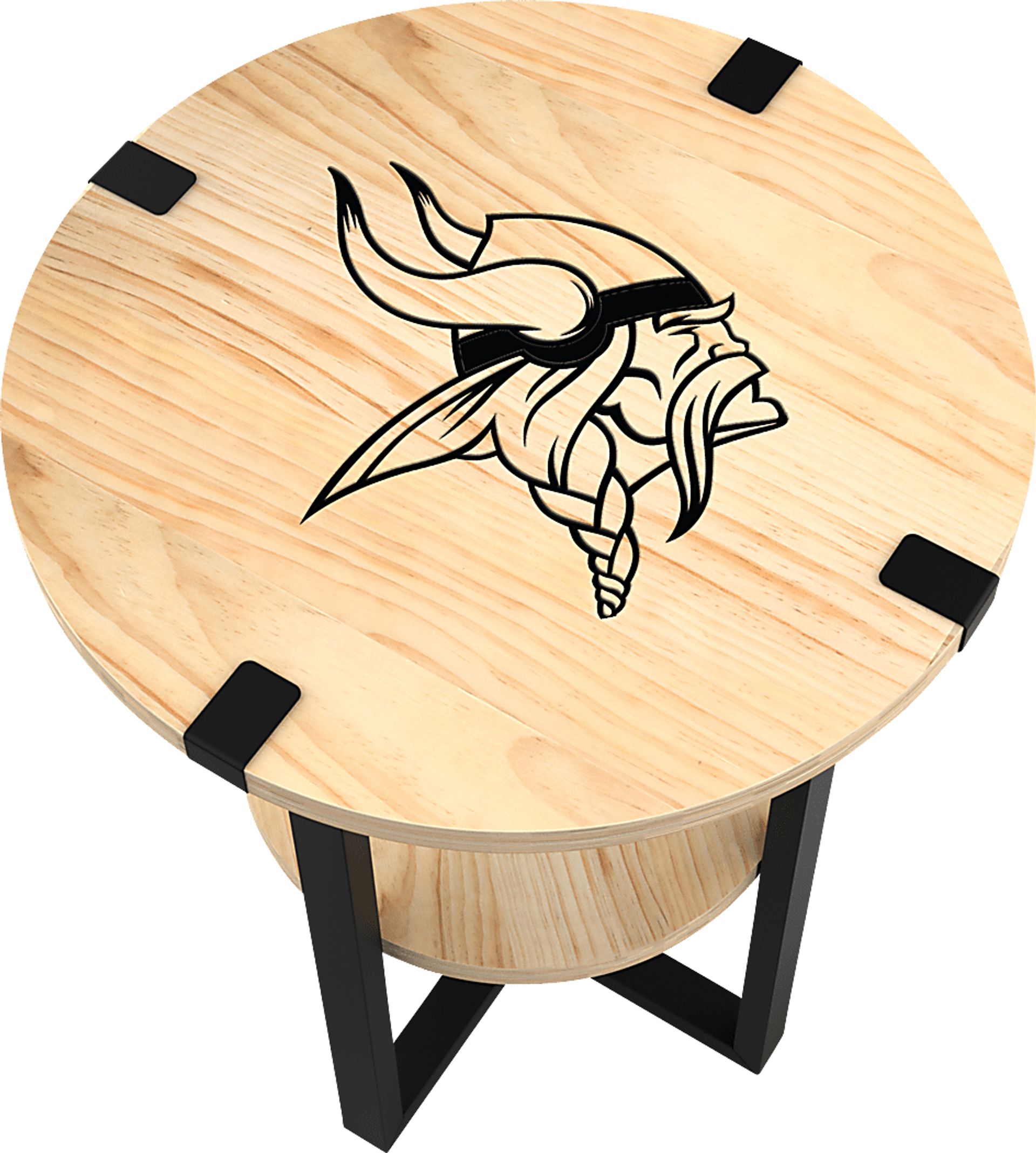 Minnesota Vikings Side Table - Image 4