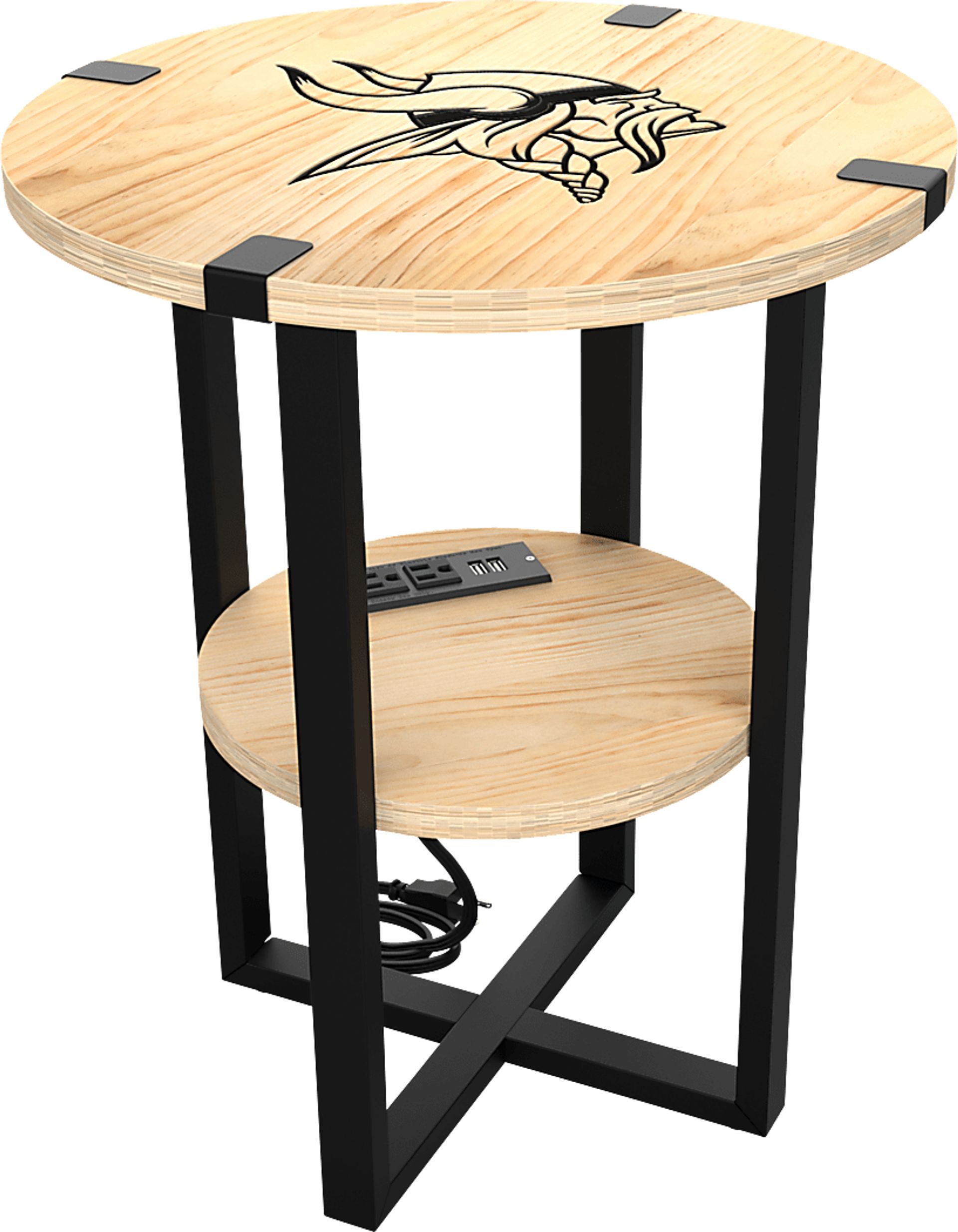 Minnesota Vikings Side Table - Image 1