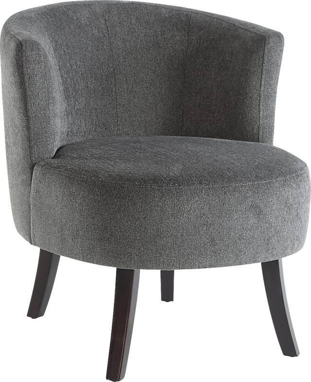 Minoso Gray Accent Chair - Thumbnail - Image 1