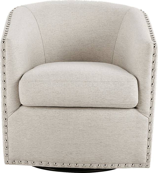 Minturn Natural Accent Swivel Chair - Thumbnail - Image 2