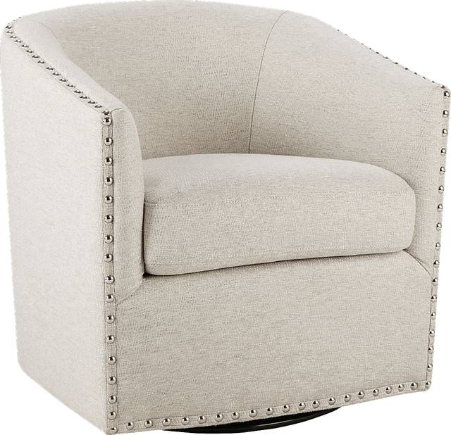 Minturn Natural Accent Swivel Chair - Thumbnail - Image 1