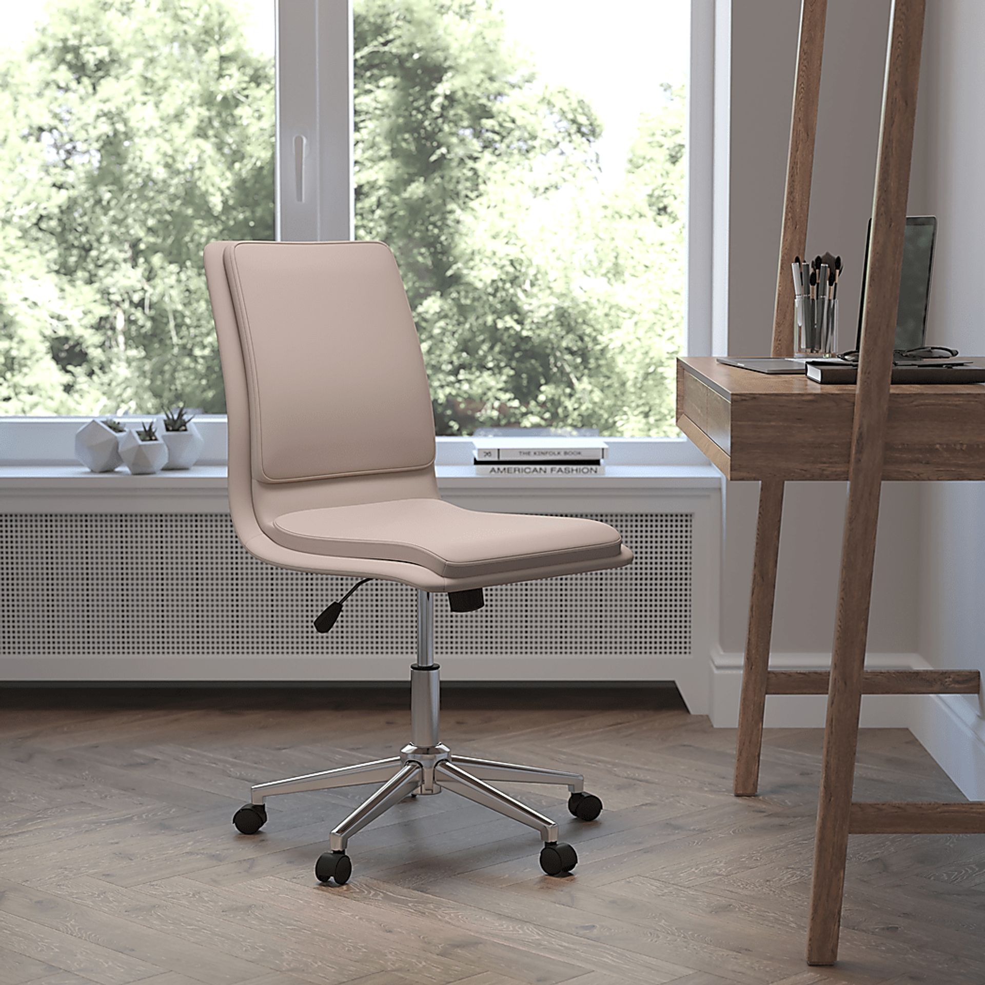 Minuet Beige Office Chair - Image 4