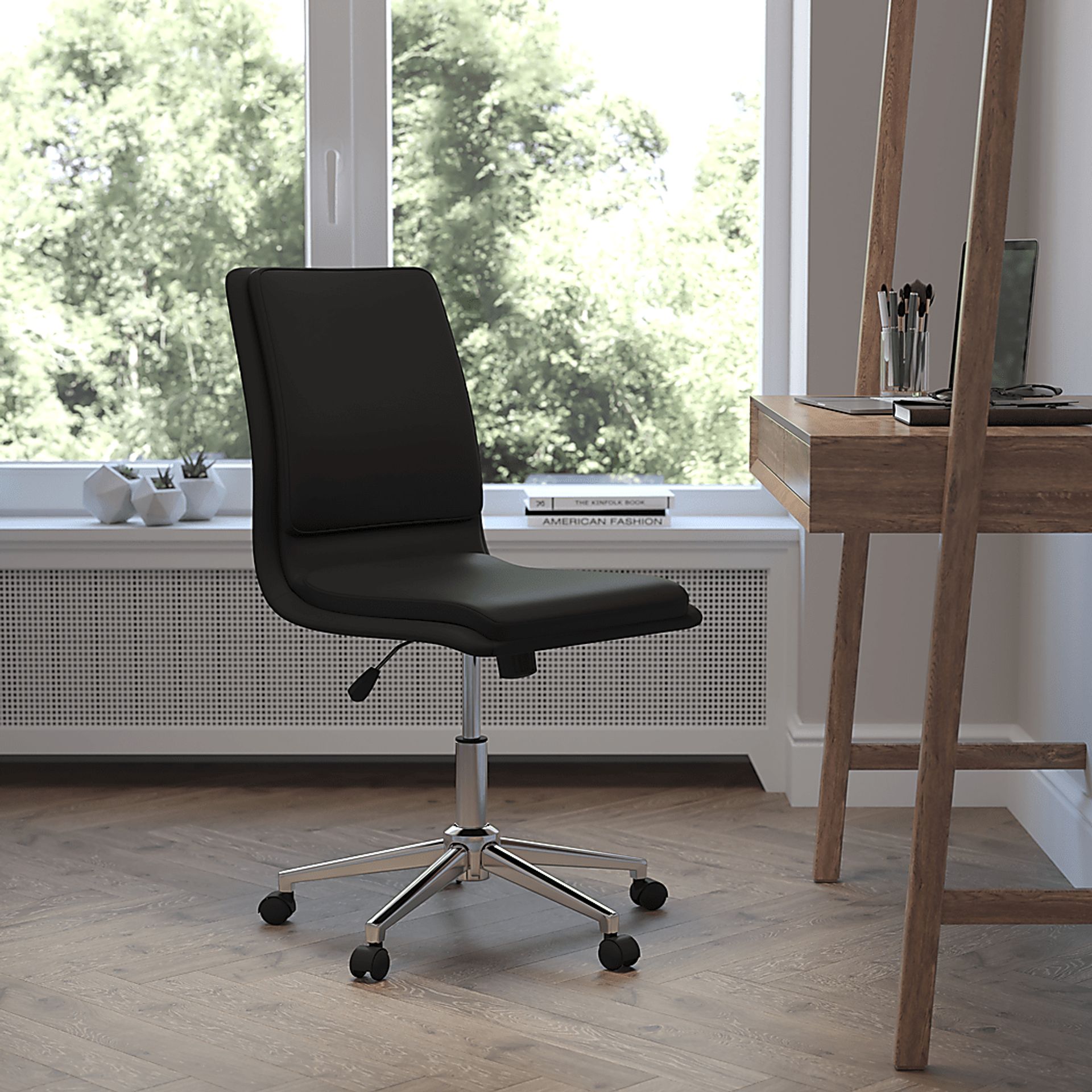 Minuet Black Office Chair - Image 4