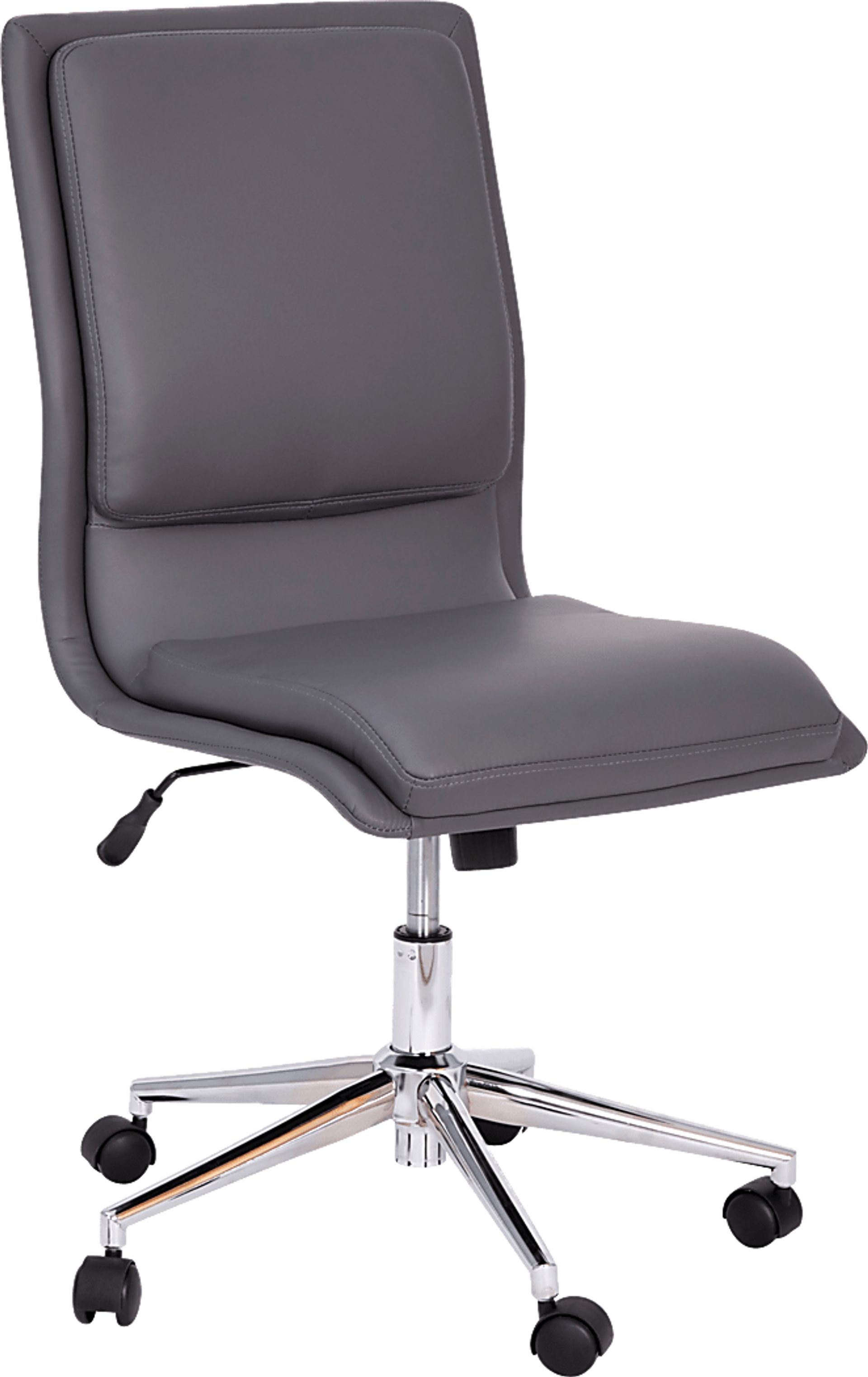 Minuet Gray Office Chair - Image 1