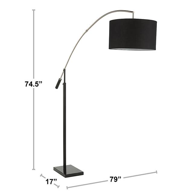 Mirabeau Black Floor Lamp - Thumbnail - Image 12