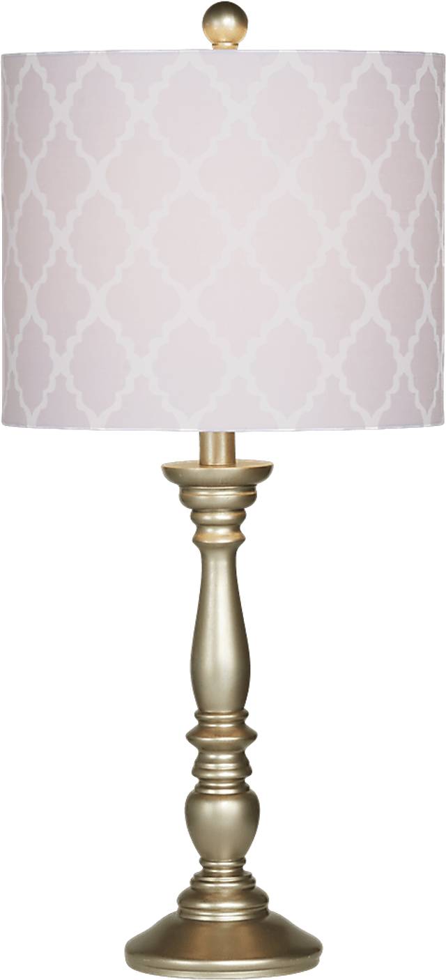 Kids Mirabella Purple Lamp - Thumbnail - Image 2